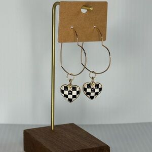 Double Heart Earrings